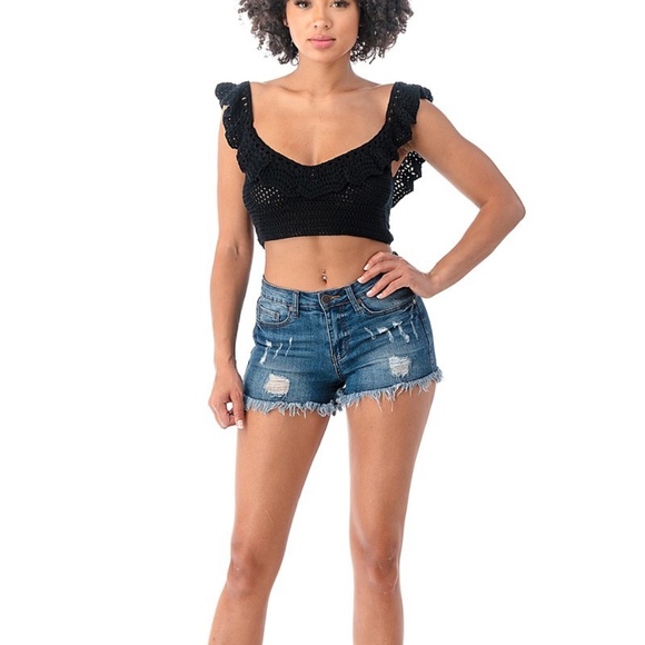 Fashion top,Summer Perfect Crochet Top, 🤩 - Picture 2 of 9